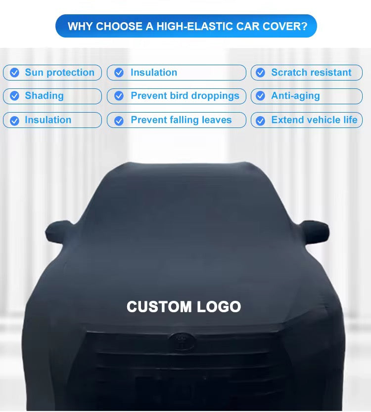 Custom Car Cover with Personalized Logo – Premium Indoor Protection