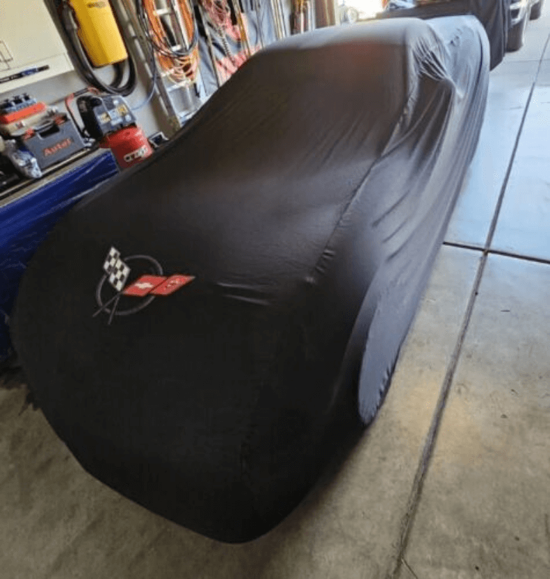 Corvette Indoor Car Cover – Stretch & Elastic Custom Fit for All Models