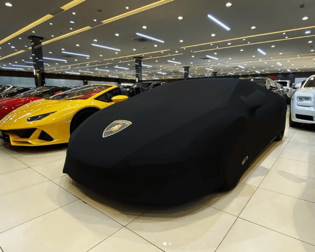 Lamborghini Indoor Car Cover – Custom-Fit, Stretch & Elastic for All Models