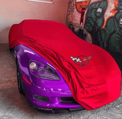 Corvette Indoor Car Cover – Stretch & Elastic Custom Fit for All Models