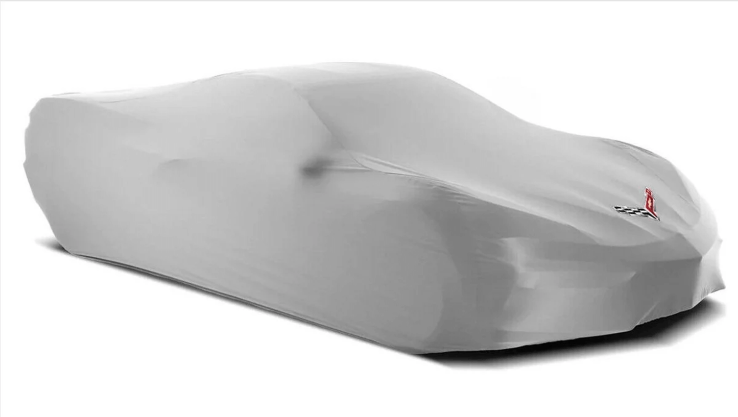 Corvette Indoor Car Cover – Stretch & Elastic Custom Fit for All Models