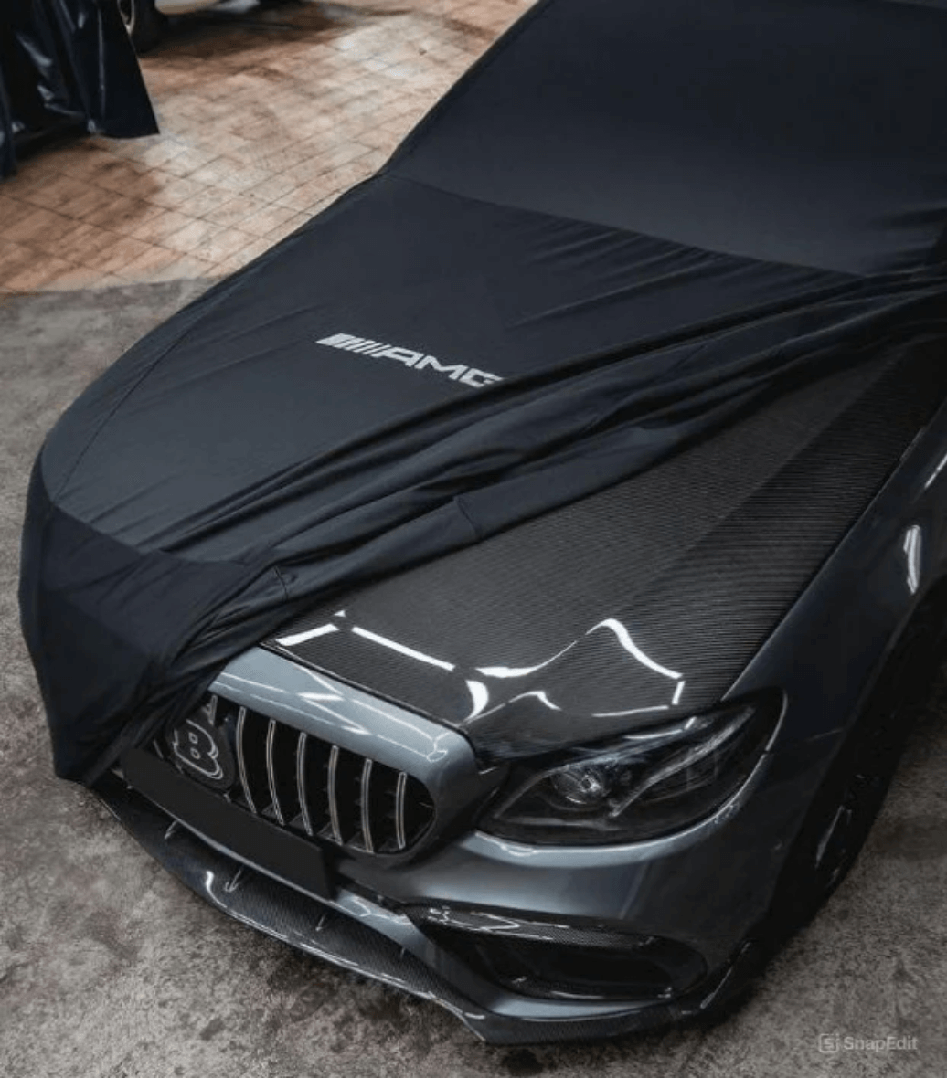 Mercedes-Benz AMG Indoor Car Cover – Custom-Fit, Stretch & Elastic Protection