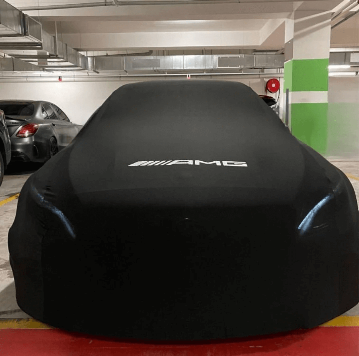 Mercedes-Benz AMG Indoor Car Cover – Custom-Fit, Stretch & Elastic Protection