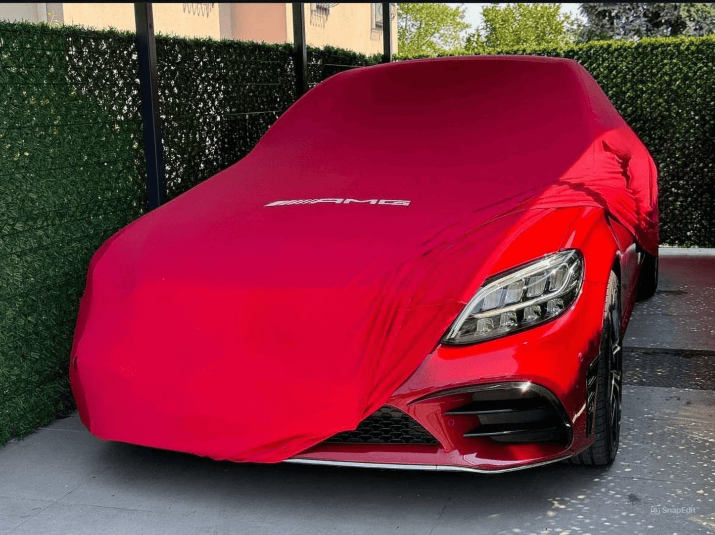 Mercedes-Benz AMG Indoor Car Cover – Custom-Fit, Stretch & Elastic Protection