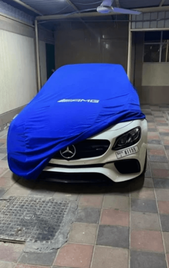 Mercedes-Benz AMG Indoor Car Cover – Custom-Fit, Stretch & Elastic Protection