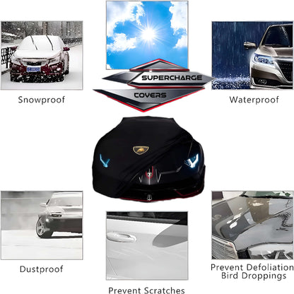 Custom Premium Outdoor Car Cover with Personalized Logo – All-Weather Protection & Style