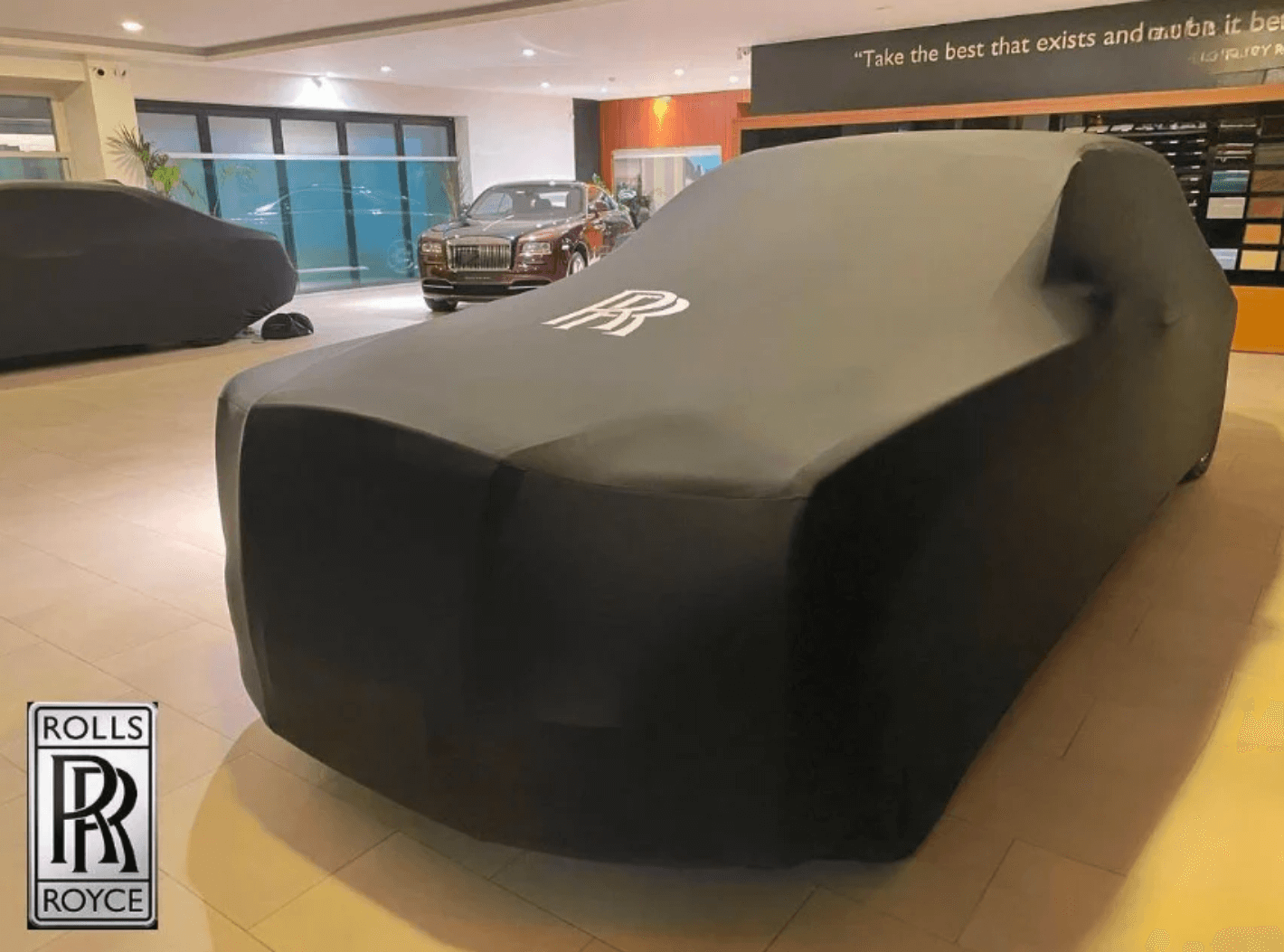 Rolls-Royce Indoor Car Cover – Luxury Custom Fit, Stretch & Elastic